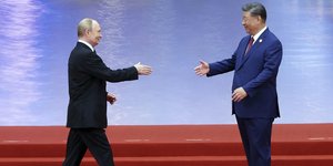 Οι πρόεδροι Ρωσίας και Κίνας, Βλαντιμιρ Πούτιν και Σι Τζινπίνγκ