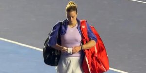 Η αποχώρηση της Μαρίας Σάκκαρη λόγω έντονων καιρικών συνθηκών 