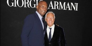 Σάμιουελ Τζάκσον και Τζόρτζιο Αρμάνι 