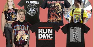 Η παγκόσμια «τρέλα» με τα vintage band tees, όπως τα ονομάζουν, έχει εκτοξευθεί τα τελευταία χρόνια / Getty/Rex/Steve Birnbaum/BandofShirts