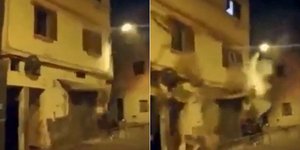 Κτίριο καταρρέει στο Αφγανιστάν από τον μεγάλο σεισμό