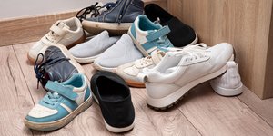 Παπούτσια μαζεμένα