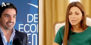 Η Σοφία Ζαχαράκη και ο σύντροφός της Αντώνης Μαρκόπουλος