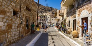 σοκακι στη Μανη