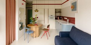 Μικρά σπίτια: η ιδανική διαρρύθμιση για μητέρα και κόρη σε διαμέρισμα 36 τ.μ.