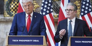 Τραμπ, Στάρμερ Βρετανία