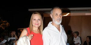 Ο Στέλιος Μάινας και η Κάτια Σπερελάκη