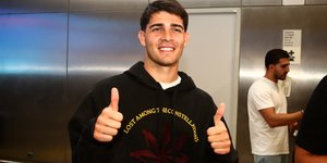 Ο Βιθέντε Ταμπόρδα στο «Ελ. Βενιζέλος» 