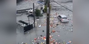 Πλημμύρες στην Ταιϊβάν λόγω του υπερτυφώνα Ραγκάσα