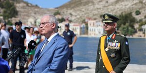 Επίσκεψη του Προέδρου της Δημοκρατίας Κωνσταντίνου Τασούλα στο Καστελλόριζο