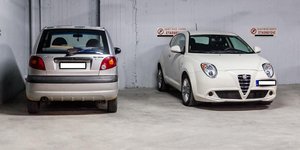 Υπόγειο parking αυτοκινήτων 