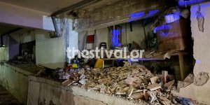 Έκρηξη σε πολυκατοικία στη Θεσσαλονίκη