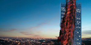 Top Tower, ο ψηλότερος ουρανοξύστης της Τσεχίας, ένα έργο που συνδυάζει αρχιτεκτονική και τολμηρή αισθητική / DAVID CERNY