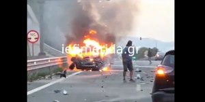 Τροχαίο στην Κορίνθου-Πατρών