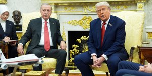 Ντόναλντ Τραμπ και Ρετζέπ Ταγίπ Ερντογάν στον Λευκό Οίκο