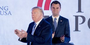 Ντόναλντ Τραμπ, Τσάρλι Κερκ 