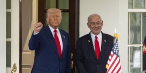 Ντόναλντ Τραμπ και Μπενιαμίν Νετανιάχου