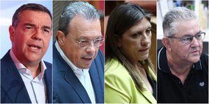 Αλέξης Τσίπρας, Σωκράτης Φάμελλος, Ζωή Κωνσταντοπούλου, Δημήτρης Κουτσούμπας