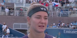  Τενίστρια στο US Open είδε τον πρώην της και ξέσπασε σε κλάματα την ώρα του αγώνα 