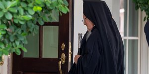 Ο Οικουμενικός Πατριάρχης Βαρθολομαίος στον Λευκό Οίκο 