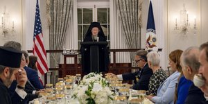 Επίσημο δείπνο προς τιμήν του Οικουμενικού Πατριάρχη Βαρθολομαίου 