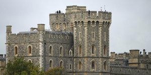 Δυνάμεις ασφαλείας στα ψηλότερα σημεία του κάστρου του Γουίνσδορ