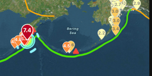 Σεισμος 7,4 Ριχτερ 