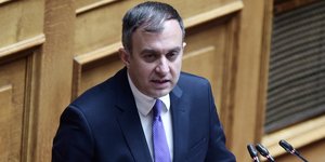 ο βουλευτής Σερρών και Γραμματέας Διεθνών Σχέσεων και ΕΕ της Νέας Δημοκρατίας, κ. Τάσος Χατζηβασιλείου