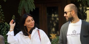 Η Ολυμπία Χοψονίδου στην κερκίδα: Φωτογράφισε τον Βασίλη Σπανούλη στον αγώνα με Λιθουανία