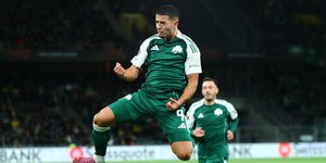 Ο μεγάλος πρωταγωνιστής του Παναθηναϊκού, Ζαρουρί, στο 4-1 του Παναθηναϊκού κόντρα στη Γιουνγκ Μπόις 