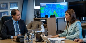 Συνάντηση της Σοφίας Ζαχαράκη με τον Γιάννη Κεφαλογιάννη