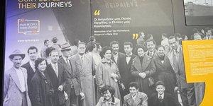 Από την έκθεση «Our People, Their Stories»- «Οι άνθρωποί μας, οι ιστορίες τους», στο εικονικό Μουσείο, Σίδνεϋ.
