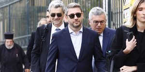 Ο Νίκος Ανδρουλάκης στην Ευελπίδων