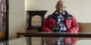 Ο τελευταίος επιζών της αποστολής που έφθασε για πρώτη φορά στην κορυφή του Έβερεστ το 1953, Κάντσα Σέρπα