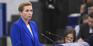 Η πρωθυπουργός της Δανίας, Μέτε Φρεντερίκσεν 