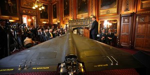 Ιρανικό drone που κατέρριψε η Πολωνία έφερε στην βρετανική Βουλή ο Πολωνός ΥΠΕΞ προειδοποιώντας για την απειλή της Ρωσίας