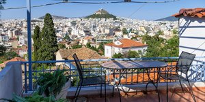 an airbnb in greece