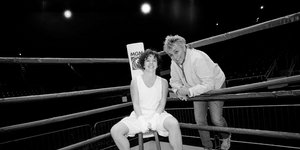 Η ηθοποιός με την Κρίστι Μάρτιν