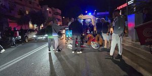 Τραυματισμός διανομέα στο Ηράκλειο Κρήτης