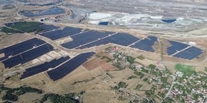 Φωτοβολταϊκή εγκατάσταση του ομίλου ΔΕΗ στη δυτική Μακεδονία