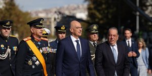 Νίκος Δένδιας παρέλαση 28η Οκτωβρίου Θεσσαλονίκη