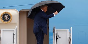 Ο πρόεδρος των ΗΠΑ, Ντόναλντ Τραμπ 