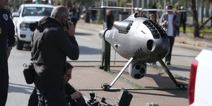 Drones στη στρατιωτική παρέλαση στην 28η Οκτωβρίου