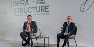 Ο Δρ. Wahba με τον διευθύνοντα σύμβουλο της Olympia Group, Ανδρέα Αθανασόπουλο