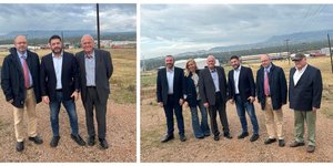 Επίσκεψη Νίκου Χαρδαλιά στα Βιομηχανικά Πάρκα της Δυτικής Αττικής