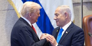 Ντόναλντ Τραμπ-Μπένζαμιν Νετανιάχου