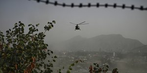 Ελικόπτερο των Ταλιμπάν στον Ουρανό της Καμπούλ