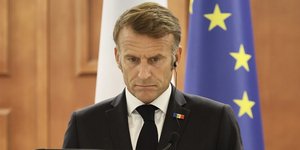 Ο πρόεδρος της Γαλλίας, Εμανουέλ Μακρόν 