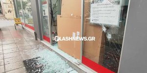 Επίθεση αγνώστων σε επιχείρηση στα Χανιά