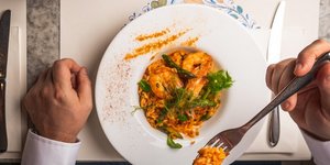 Πιάτο στο εστιατόριο Don Ciccio στην περιοχή Χαϊγκέιτ του βόρειου Λονδίνου